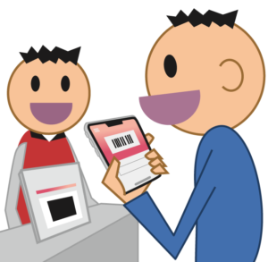 はてな どゆことそれ な疑問を抱いている無料素材イラスト Photom